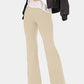 V-Waist Bootcut Long Pants