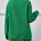 Letter Graphic Round Neck Long Sleeve Sweatshirt