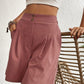 High Waist Shorts with Pockets