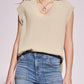 Mandy Ribbed V-Neck Sweater Vest