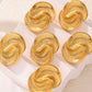 Titanium Steel Spiral Stud Earrings