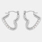 Stainless Steel Heart Earrings