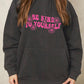 Simply Love Simply Love Full Size BE KIND TO YOURSELF Graphic Hoodie