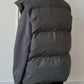 Zip Up Turtleneck Vest Coat