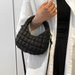 Quilted Puffy Removable Strap Crossbody Bag