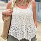 Cutout Scoop Neck Sleeveless Knit Cover Up