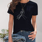 Full Size Graphic Round Neck Short Sleeve T-Shirt