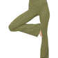 V-Waist Bootcut Long Pants