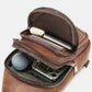 PU Leather Crossbody Bag with Two Detachable Strap
