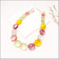 Alloy & Round Rhinestone Necklace