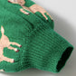 Reindeer Round Neck Drop Shoulder Sweater
