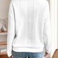 Oblique Zipper Collared Neck Long Sleeve Sweatshirt