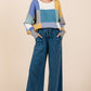 Mittoshop Mineral Wash French Terry Drawstring Wide Leg Pants