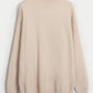 Turtleneck Long Sleeve Top and Drawstring Pants Sweater Set