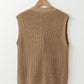 Button Up V-Neck Sweater Vest