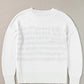 US Flag Side Slit Drop Shoulder Sweater