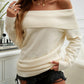 Devine Off-Shoulder Long Sleeve Sweater