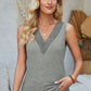 Lace Detail V-Neck Tank