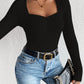 Ribbed Long Sleeve T-Shirt