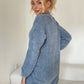 Pocketed V-Neck Button Up Cardigan