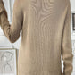 Perfee Cherry Round Neck Long Sleeve Sweater