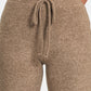Zenana Drawstring Hacci Cropped Pants
