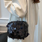 Sequin Chain Shoulder Bag