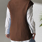 Flower V-Neck Sweater Vest