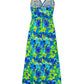 Full Size Twisted Printed V-Neck Cami Dress