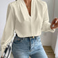 V Neck Long Sleeve Top