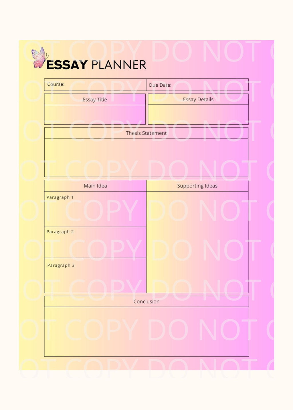 Ultimate Academic & Life Organization Bundle in PNG JPG PDF SVG PPTX