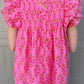 Full Size Ruffled Printed Mock Neck Cap Sleeve Blouse