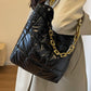 Bubble Texture Chain Handbag
