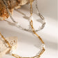 Stainless Steel Pearl Chain Necklace