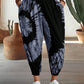 Tie-Dye Elastic Waist Pants