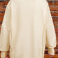 LOVE Patch Round Neck Sweater