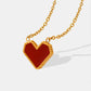 Titanium Steel Heart Necklace