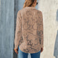 Full Size Collared Neck Long Sleeve Shirt Plus Size