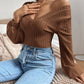 Honey V-Neck Long Sleeve T-Shirt