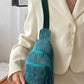 Corduroy Solid Color Crossbody Bag