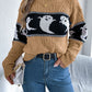 Ghost Round Neck Long Sleeve Sweater