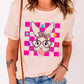 Full Size Rabbit Round Neck Short Sleeve T-Shirt