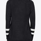 Striped Contrast Raglan Sleeve Top