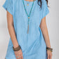 Round Neck Short Sleeve Romper