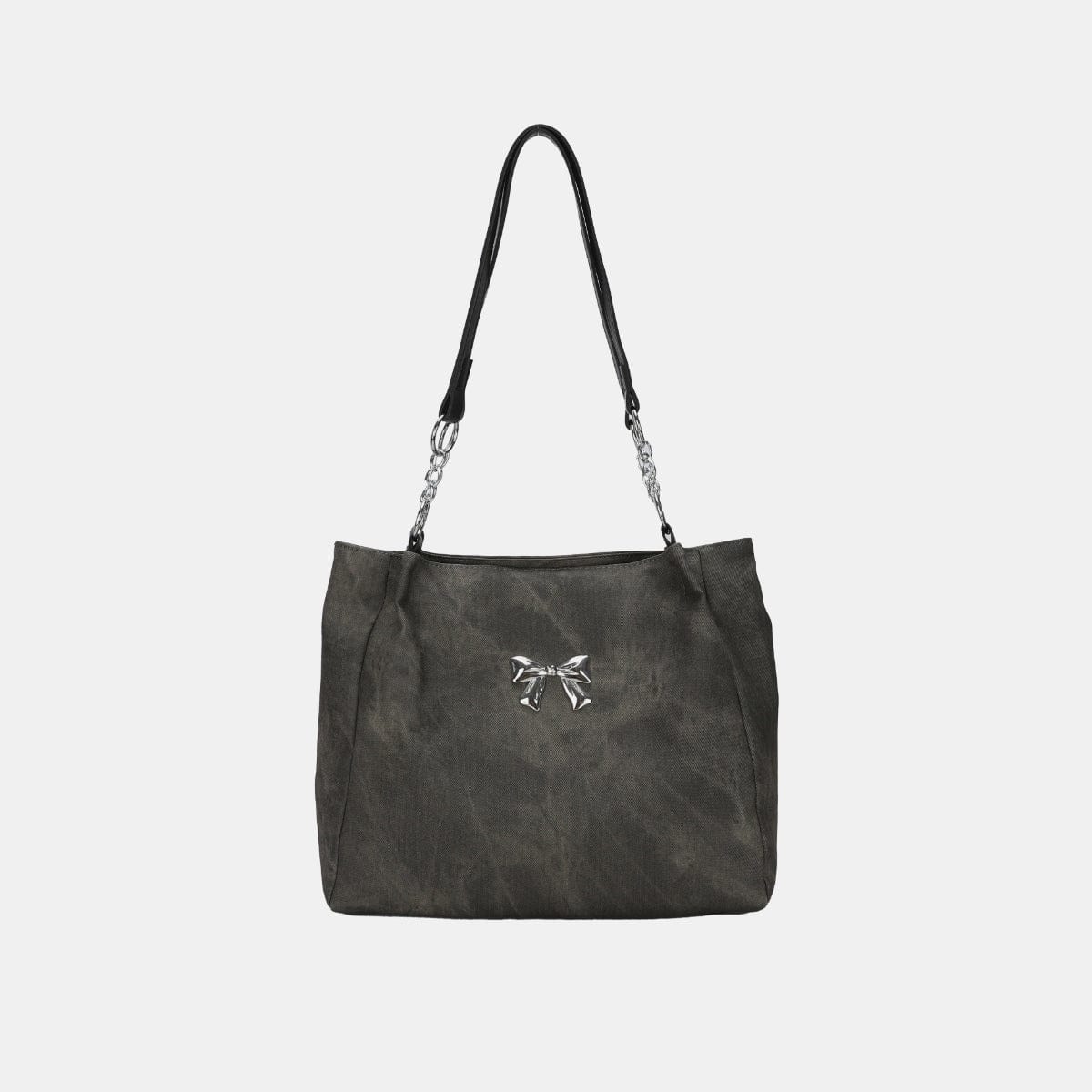 Lily & Luna Bow Polyester Medium Tote Bag