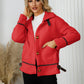 Pocketed Button Down Collared Neck Jacket