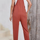 Scoop Neck Spaghetti Strap Jumpsuit