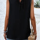 Sara Mia Swiss Dot Round Neck Tank