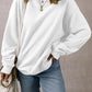 Round Neck Long Sleeve Sweatshirt