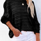 Round Neck Long Sleeve Knit Top